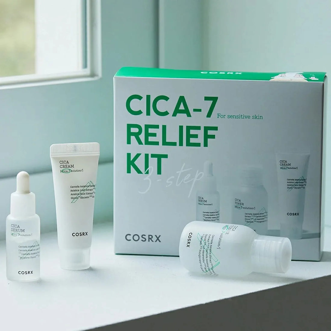 Cosrx Pure Fit Cica7 Relief kit