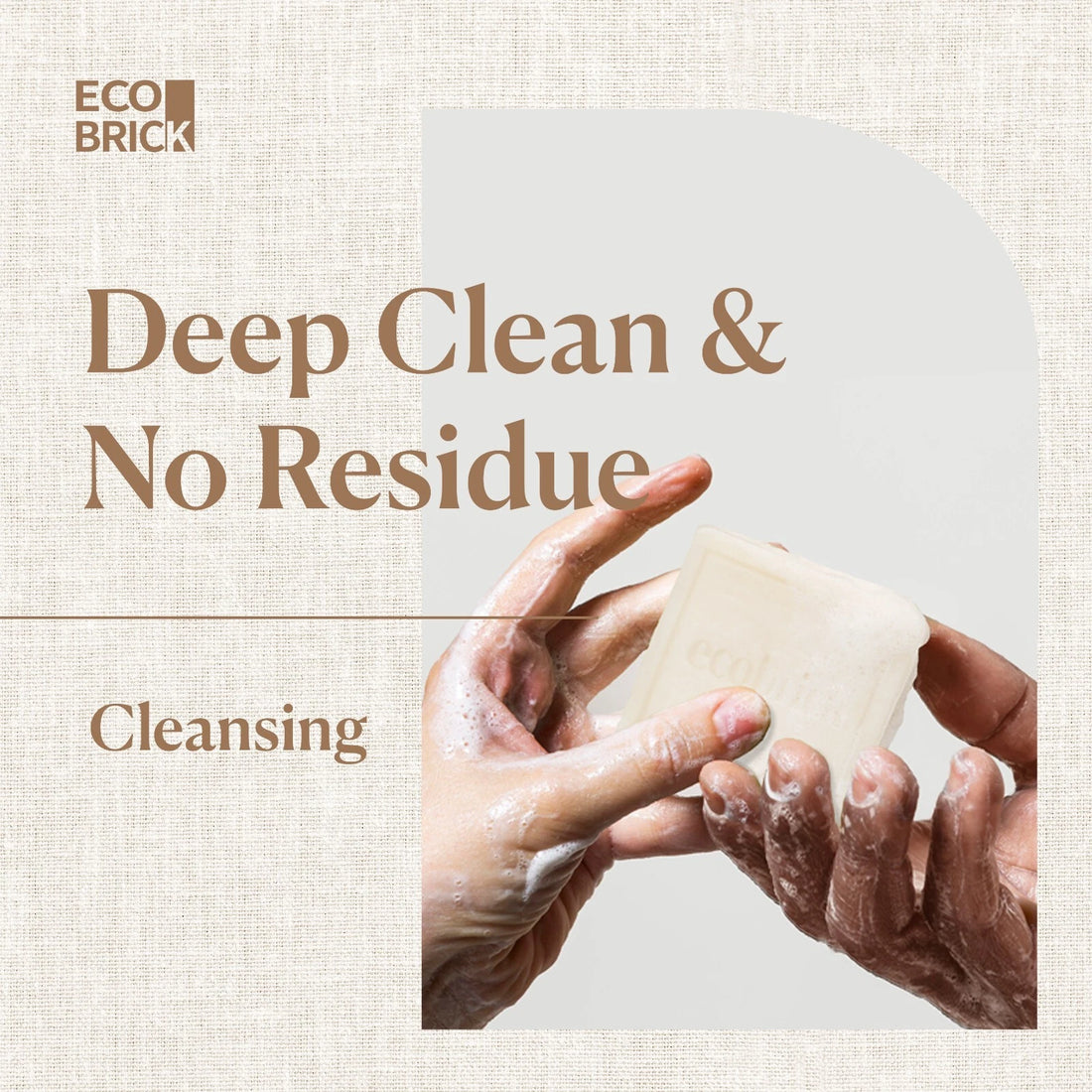ECOBRICK Mild Acidic Solid Bar - Cleansing Care