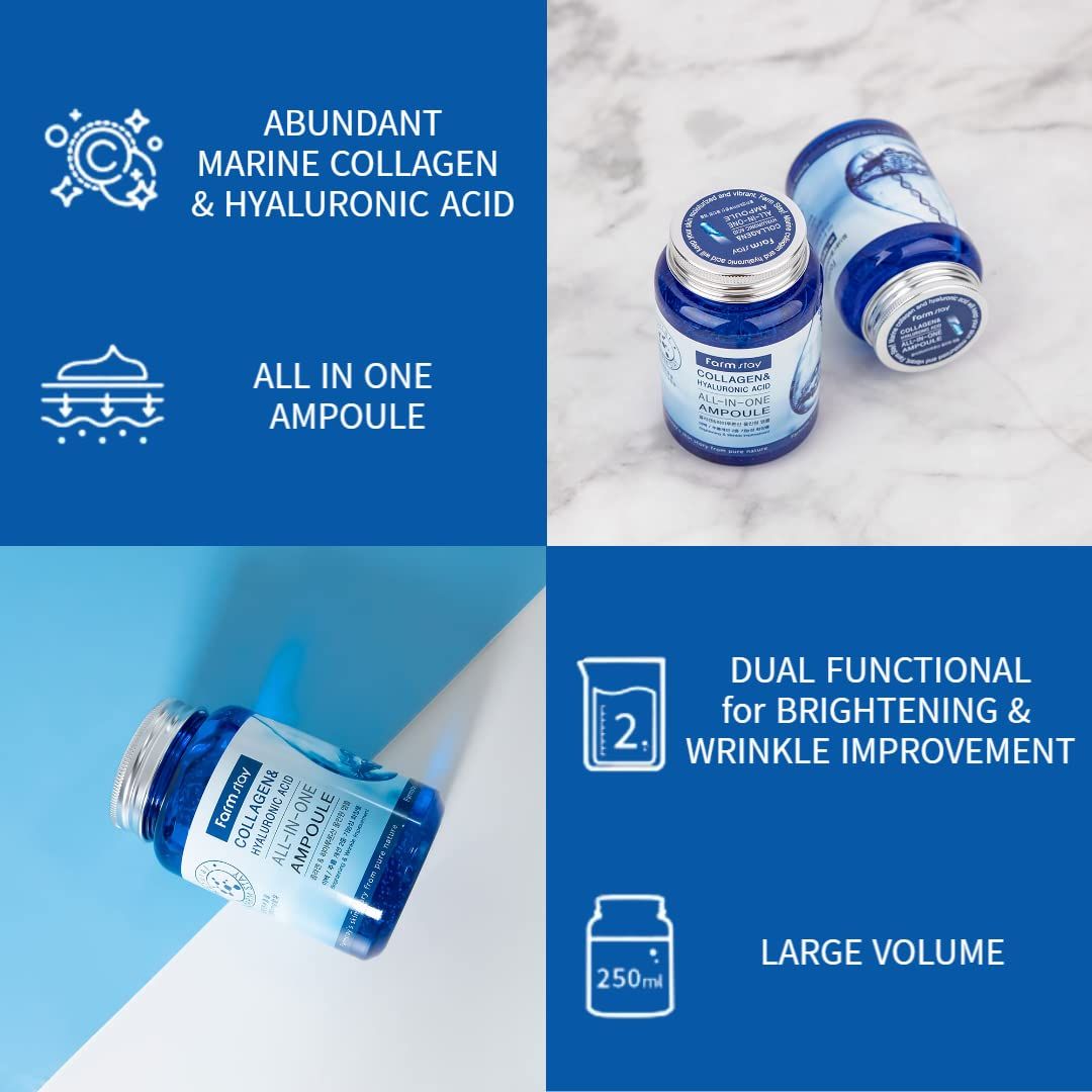 Farm Stay Collagen & Hyaluronic Acid All In One Ampoule