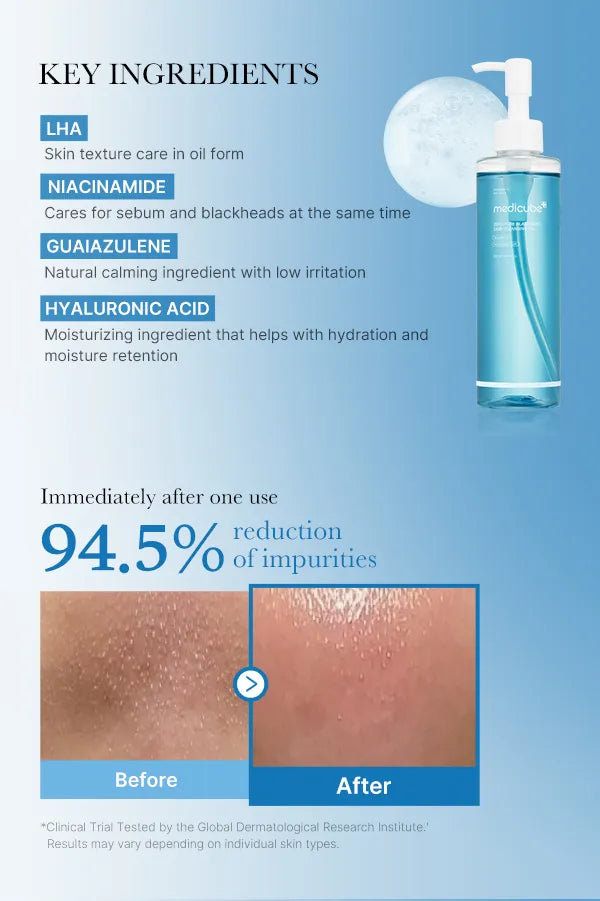 Medicube Zero Pore Blackhead Cleansing Oil 205ml
