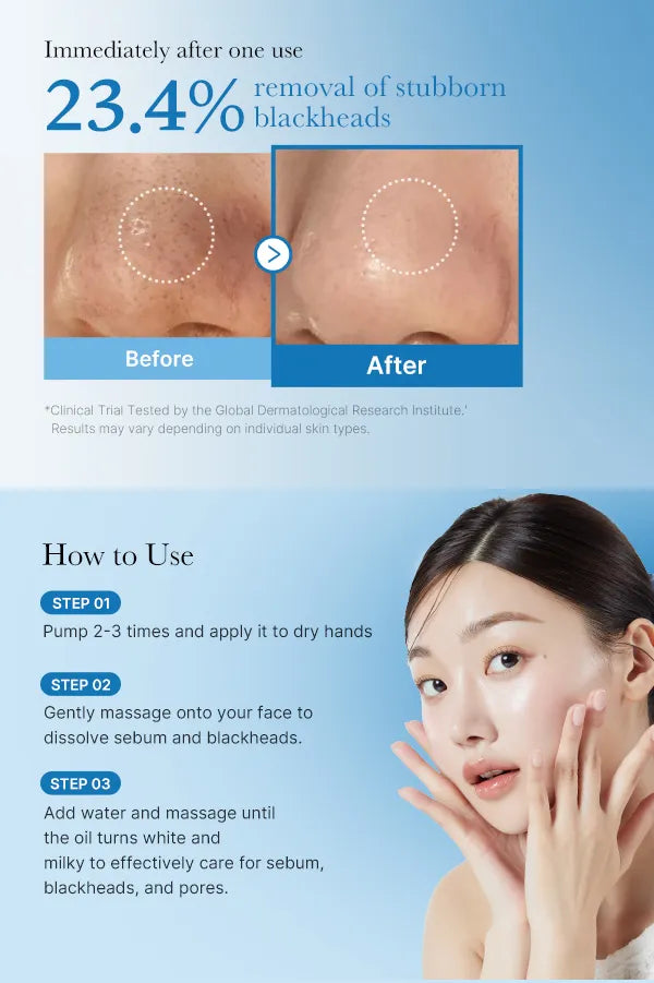 Medicube Zero Pore Blackhead Cleansing Oil 205ml