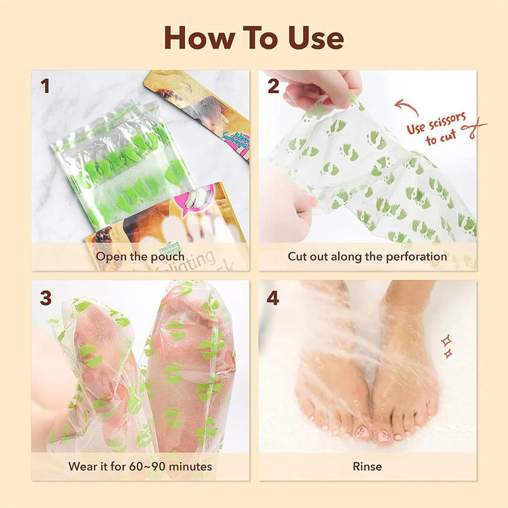 Purederm Exfoliating foot mask