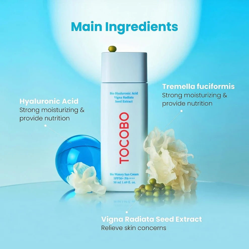 TOCOBO BIO WATERY SUN CREAM SPF50 PA++++HIGHT