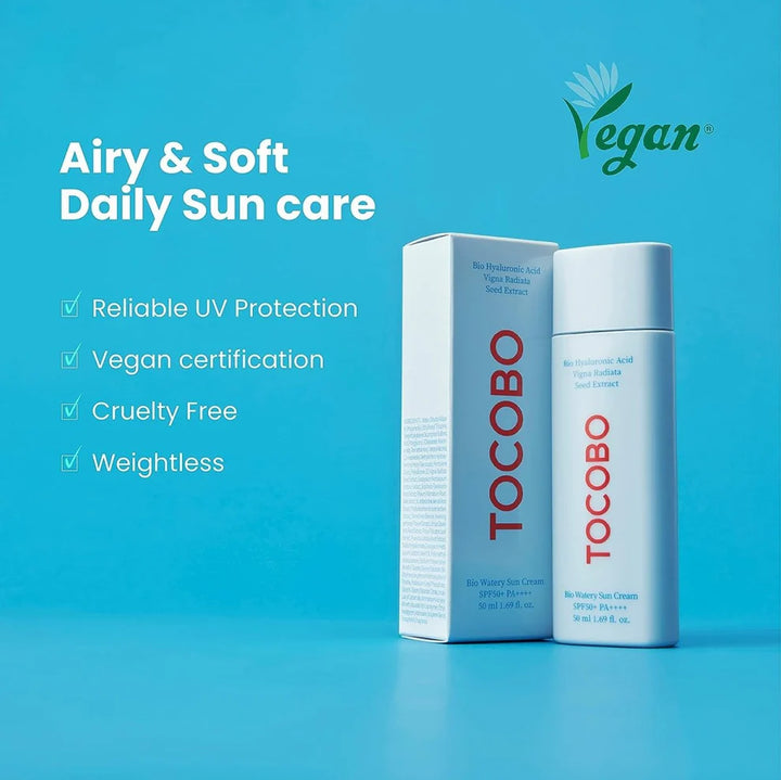 TOCOBO BIO WATERY SUN CREAM SPF50 PA++++HIGHT