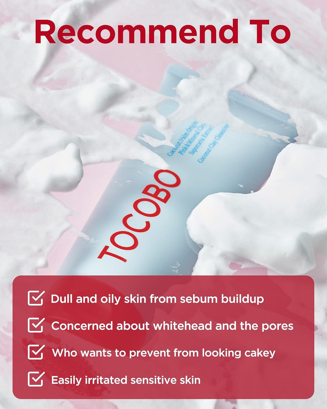 TOCOBO Coconut Clay Cleansing Foam 150 ml